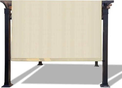Miniatura 2 de Alion Home Funda universal transpirable para pérgola – Toldo de repuesto para pérgola – Cubierta de parasol ajustable para exteriores con varillas