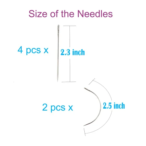 Miniatura 4 de 50 clips de peluca de acero inoxidable para extensiones de cabello, peines de peluca de 9 dientes, 0.04 oz/pieza, 2 hilos de tejido, 1 juego/30