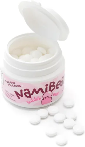 Miniatura 2 de NamiBear Sugar-Free Xylitol Mints for Kids Oral Care Fluoride Free Gluten Free, Vegan, Non-GMO Natural (Bubble Bear)