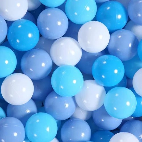Miniatura 12 de GOGOSO Pelotas de juego de bolas de plástico para bebés, niños y niñas, decoración de casa de juegos, piscina, diversión sin ftalatos, sin BPA, Un