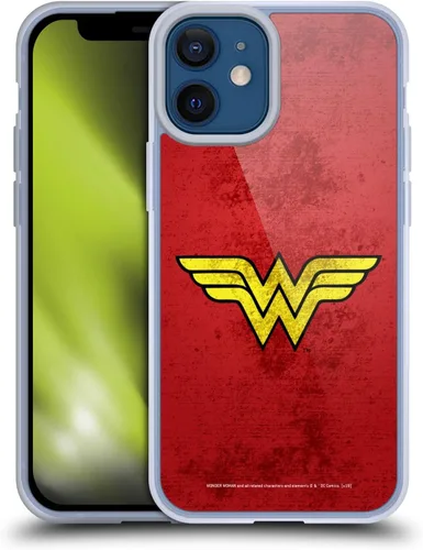 Miniatura 121 de Head Case Designs Funda de gel suave con licencia oficial de Wonder Woman DC Comics Classic Logos compatible con Apple iPhone 7 Plus/iPhone 8 Plus
