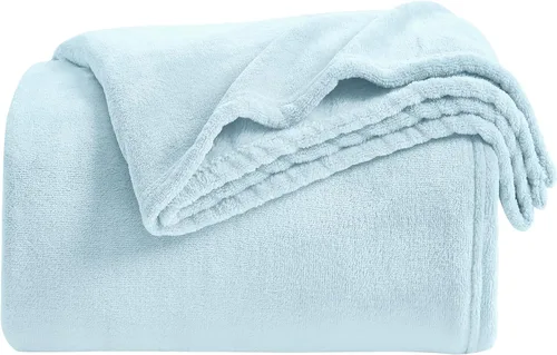 Miniatura 28 de KMUSET Manta de Tiro Súper Suave Premium de Franela de Forro Polar Sedosa Tamaño de Tiro Beige Microfibra Manta Ligera para Uso en Todas