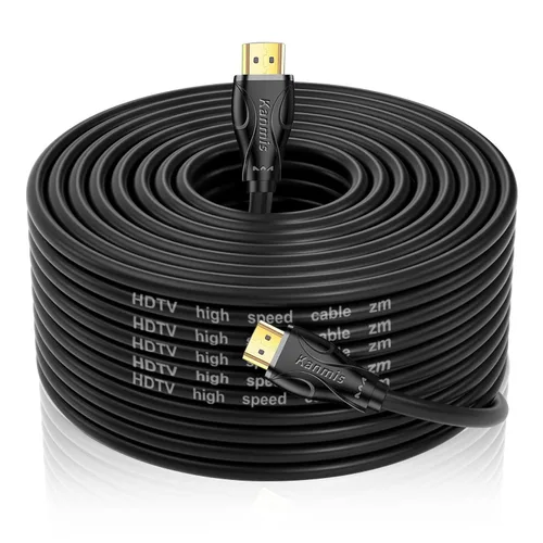 Miniatura 15 de Cable HDMI 4K de 20 pies, cables HDMI 2.0 de alta velocidad y 4K a 60Hz 2K 1080P, conectores chapados en oro de ultra alta velocidad, cable hdmi