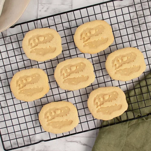 Miniatura 3 de T-Rex Skull Fossil cortador de galletas, 1 pieza - Bakerlogy