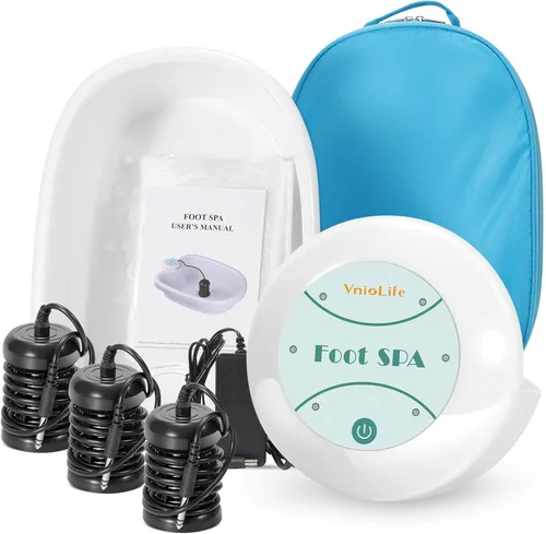 Máquina de desintoxicación iónica para baño de pies, spa de desintoxicación de pies de iones para uso doméstico, salón de belleza, club de spa con