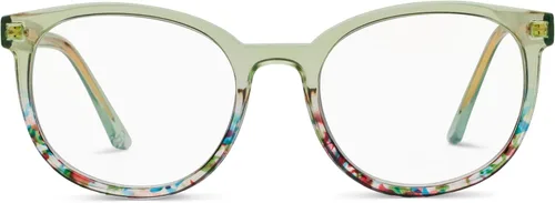 Miniatura 6 de Peepers by PeeperSpecs Women's That's a Wrap Oversized Round Blue Light Blocking Reading Glasses