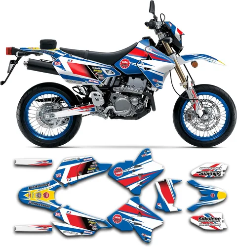 Miniatura 42 de Kit de calcomanías personalizadas para Suzuki DRZ400 E / DRZ400 Enduro / DRZ400E / DR-Z400E / DRZ400 EN 1999-2024, SZDRSE9919003-KO