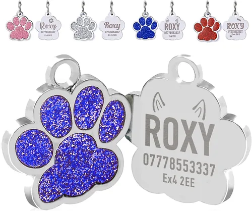 Miniatura 14 de Etiquetas para perros personalizadas para mascotas, etiqueta para perro, etiquetas para gato, etiquetas de nombre de perro personalizadas, etiquetas