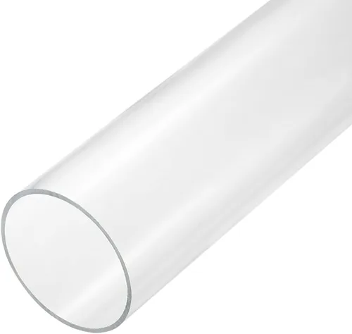 Miniatura 12 de MECCANIXITY Tubo de acrílico transparente rígido redondo 214mm(8.4") DI 220mm(8.7") DE 14" para lámparas y linternas, sistema de refrigeración por