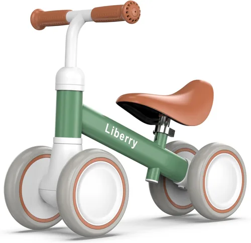 Miniatura 13 de Liberry Bicicleta de equilibrio para bebés con asiento ajustable, primer juguete para niños de 1 a 2 años, regalo de cumpleaños para niños y niñas