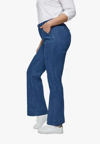 Miniatura 4 de Ellos Jeans de pierna ancha y cintura alta para mujer