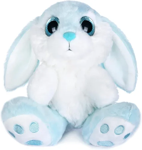 My OLi - Conejo de peluche de Pascua de 8 pulgadas, conejito sentado, animal de peluche, regalo de Pascua para infantes, bebés, niños, niñas, color