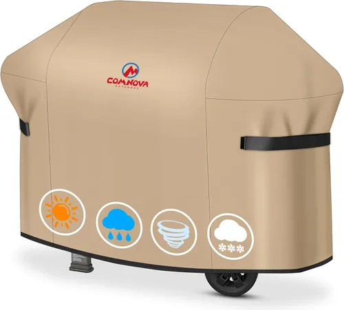 Miniatura 21 de Comnova Cubierta para Parrilla de 30 Pulgadas - 7105 Cubiertas de BBQ para Parrilla de Gas Weber Spirit 210 Resistente e Impermeable, Cubierta