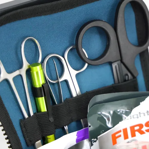 Miniatura 2 de Lightning X Value Compact Medic First Responder EMS/EMT - Bolsa de trauma con kit de llenado básico A, color azul