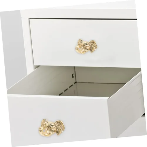 Miniatura 9 de Housoutil Perillas de latón para gabinete, manijas de decoración del hogar, pomos de cajón fáciles de instalar