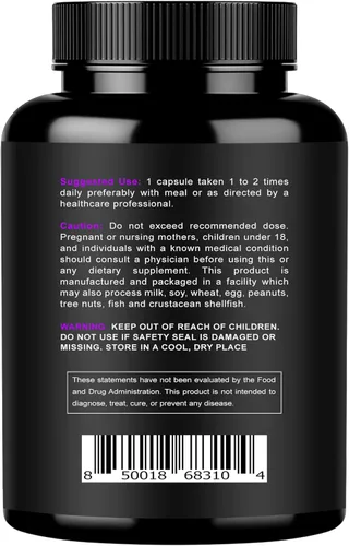 Miniatura 2 de Suplemento complejo de citrato y óxido de magnesio de 500 mg – Alta absorción máxima fuerza – Ayuda a apoyar la densidad ósea y fuerza, músculos
