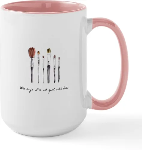 Miniatura 9 de CafePress Taza de café de cerámica para profesor/matemáticas inglesas, taza de té de 15 onzas