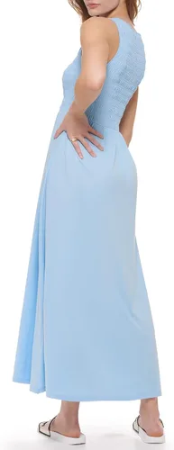 Miniatura 4 de Calvin Klein Sportsweaar - Vestido de punto transpirable de algodón para mujer