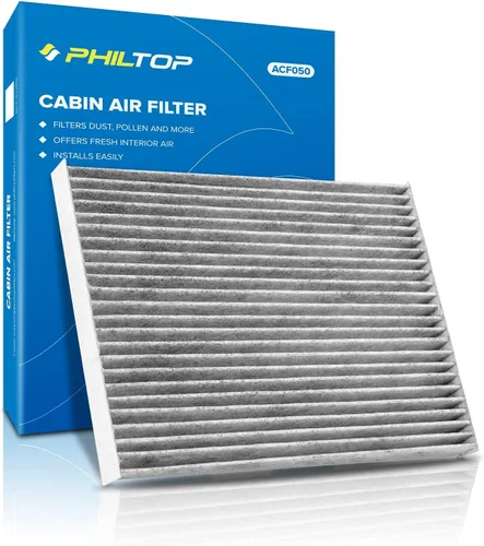 Miniatura 9 de PHILTOP Filtro de aire de cabina HEPA premium con carbón activado dual, compatible con CF10134 Honda Civic, CR-V, Accord, Pilot, Odyssey, Passport