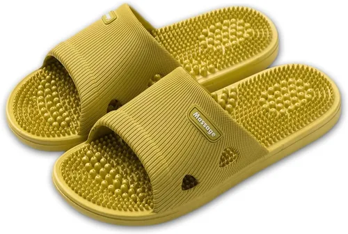Miniatura 9 de Pantuflas de Masaje de Acupresión para Fascitis Plantar para Mujeres Pantuflas de Acupuntura Artritis Neuropatía Alivio del Dolor Sandalias