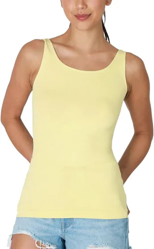 Miniatura 18 de NIKIBIKI Playera sin costuras clásica premium para mujer, fabricada en EE. UU., talla única