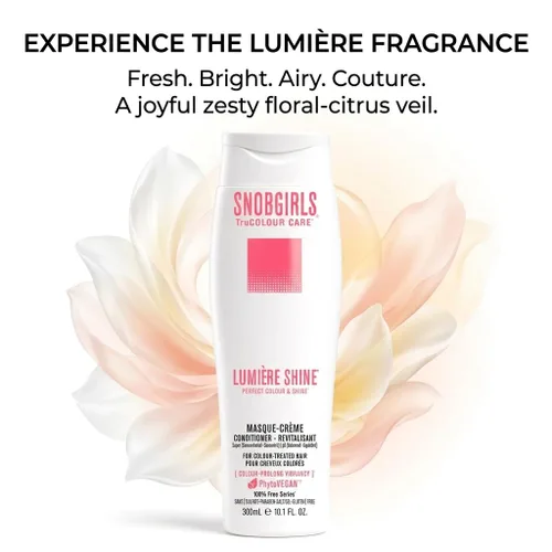 Miniatura 8 de Acondicionador seguro para el color para cabello resaltado y decolorado - SNOBGIRLS LUMIÈRE HIGHCURE - Fórmula vegana, sin sulfatos para suavidad