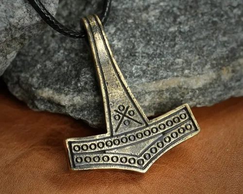 Miniatura 24 de Baldur Jewelry - Collar de martillo Thors Mjölnir - Colgante de martillo de Thor nórdico vikingo joyería vikingo - Collar Thor - Regalos Thor