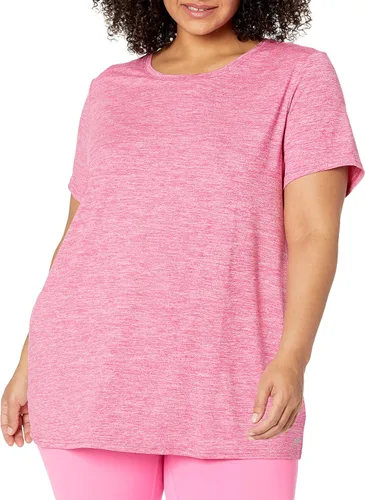 Miniatura 138 de Amazon Essentials Camiseta de manga corta con cuello redondo para mujer, de secado rápido, para entrenamiento, gimnasio, paquete múltiple