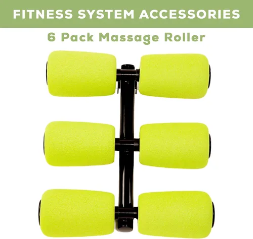 Miniatura 2 de AB Doer 360 Equipo de entrenamiento para ejercicios totales de núcleo y abdominales, quema de grasa, tonificación y fitness en casa, paquete de 6