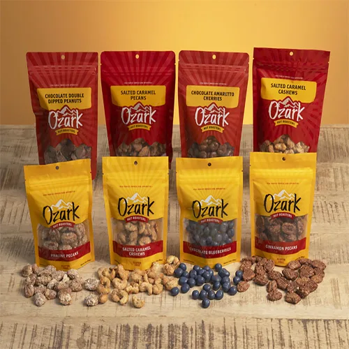 Miniatura 6 de OZARK NUT ROASTERS: Semillas de girasol de chocolate, aperitivos cubiertos de chocolate, semillas de girasol confitadas gourmet de clase mundial