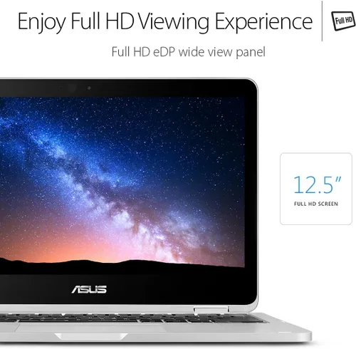 Miniatura 6 de ASUS laptop Chromebook Flip C302CA-DHM4, pantalla táctil de 12.5 pulgadas, Intel Core m3 con 64GB de almacenamiento y RAM de 4GB