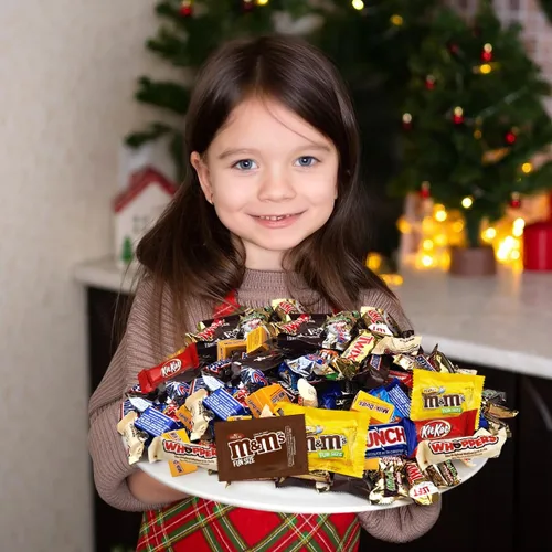 Miniatura 6 de Paquete variado de caramelos de chocolate – 5 libras a granel, mezcla de chocolate a granel surtida, surtido de dulces de oficina para fiestas