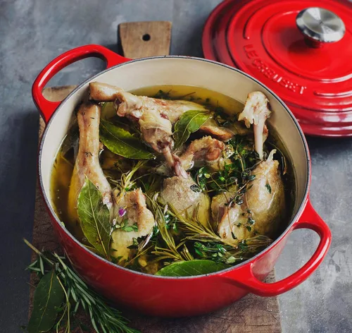 Miniatura 8 de Le Creuset Juego completo de utensilios de cocina de hierro fundido esmaltado multiusos con perillas SS, cerámica y antiadherente endurecido PRO