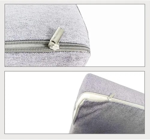 Miniatura 6 de Cojín de espuma viscoelástica para respaldo de sofá cama, cojín de almohada de lectura suave, almohada gruesa y cómoda de cuña, cojín de apoyo