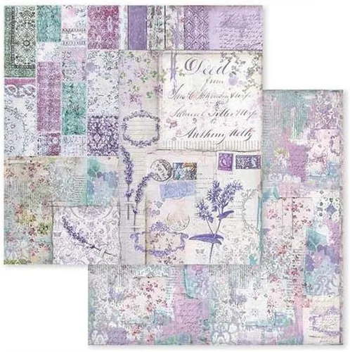 Miniatura 5 de STAMPERIA INTERNATIONAL, KFT PAPER PAD 8X8 10PK PROVENCE, 20.3 x 20.3 (8" x 8"), multicolor