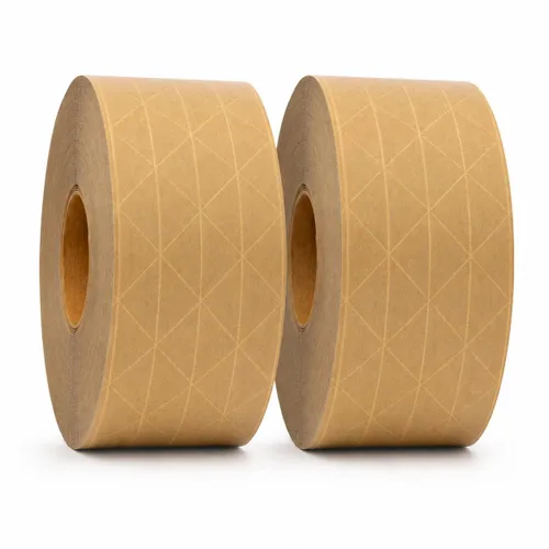 Miniatura 9 de GGR Supplies T.R.U. WAT-WAE - Cinta adhesiva de papel kraft reforzada activada por agua, cinta de embalaje a prueba de manipulaciones para envíos