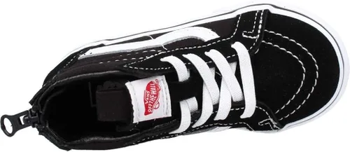 Miniatura 7 de Vans SK8-HI - Cremallera para niño (color negro y blanco), Multi, 8.5 bebé mayor