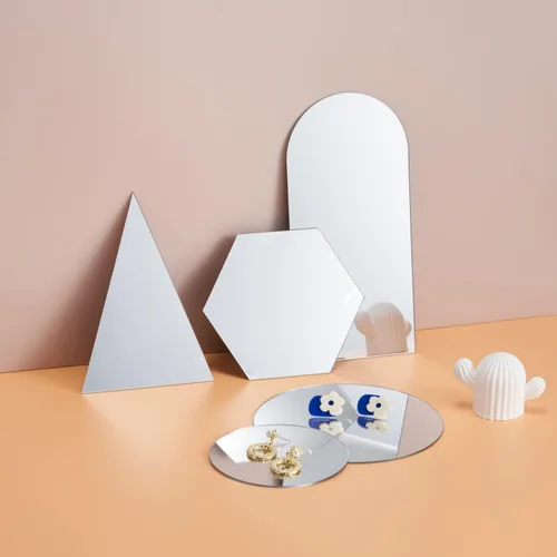 Miniatura 2 de Espejo acrílico de 11 piezas para fotografía, productos de fotografía, accesorios de exhibición, espejos, tablero de reflexión (juego de 11 piezas)