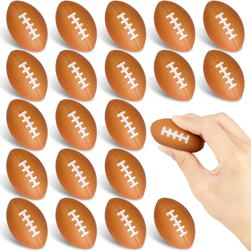 Miniatura 9 de Mini pelotas de béisbol para el estrés, paquete de 20 unidades, mini espuma de béisbol, juguete ansioso, juguete deportivo para niños, escuela
