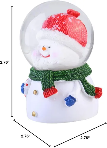 Miniatura 10 de 1 adorno de escritorio con luz LED adorable muñeco de nieve para niños y niñas, suministros de Navidad para mesita de noche y escritorio