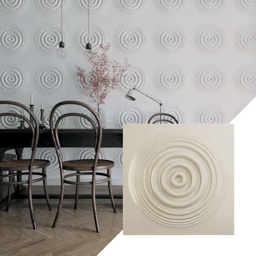 Miniatura 21 de Ekena Millwork 19 5/8 pulgadas de ancho x 19 5/8 pulgadas de alto, Shallow EnduraWall Panel decorativo de pared 3D, carbón