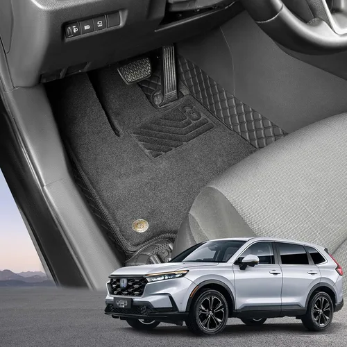 Miniatura 10 de EKR Alfombras personalizadas para Honda CRV 2012-2016, alfombrilla de lujo para el suelo del automóvil de la fila delantera y segunda fila