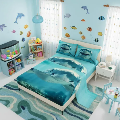 Miniatura 23 de Castle Fairy Juego de sábanas de béisbol tamaño twin, béisbol 3D para niños y jóvenes juego deportivo de pelota, juego de decoración de ropa de cama