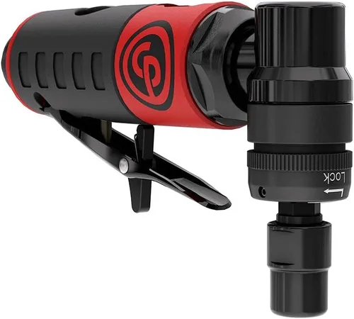 Miniatura 5 de Chicago Pneumatic CP7406 - Herramienta de amoladora de ángulo de aire, soldador, carpintería, detalles automotrices, pulidora de acero inoxidable