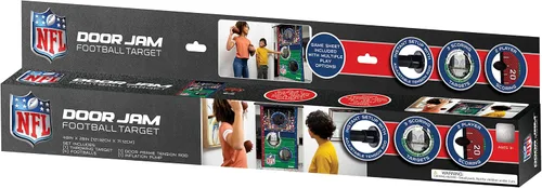 Miniatura 15 de Franklin Sports NFL Mini juego de tiro de fútbol americano – NFL Door Jam Football Over the Door Target + (4) mini bolas – Juego de lanzamiento de 3