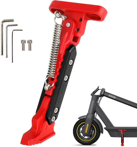 Miniatura 9 de ulip Soporte de estacionamiento para patineta, pieza de repuesto compatible con Ninebot Max G30/Max G30LP Scooter eléctrico Negro