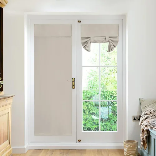 Miniatura 31 de RYB HOME 2 Paneles Cubierta de Ventana de Puerta de Aula, Persianas Opacas para Ventanas y Puertas de Aula Cubierta Persianas de Confinamiento
