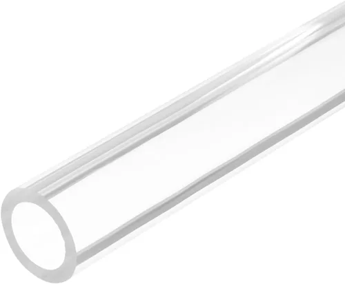 Miniatura 20 de MECCANIXITY Tubo acrílico transparente rígido redondo tubo 145 mm (5.7 ") ID 150 mm (6") OD 6" para lámparas y linternas, sistema de refrigeración