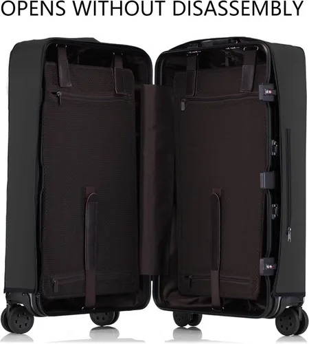 Miniatura 2 de Linpr Funda transparente para maleta, no requiere desmontaje, protectores de cubierta de equipaje, envoltura impermeable para maleta de viaje