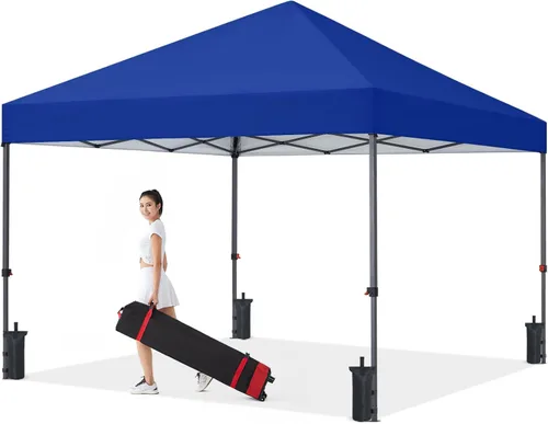 Miniatura 15 de COOSHADE - Tienda de campaña fácil de montar 8x8 pies (azul marino)